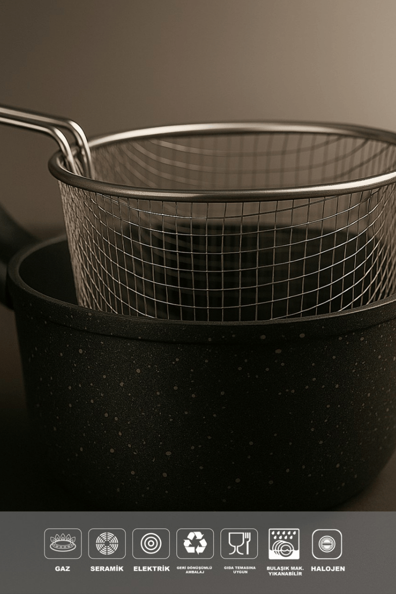 Melda Granit Kızartma Tavası 20 cm