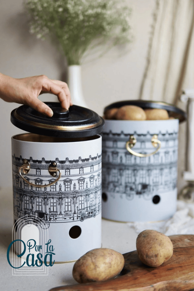 Road Temalı Soğan ve Patates Kovası 2'li