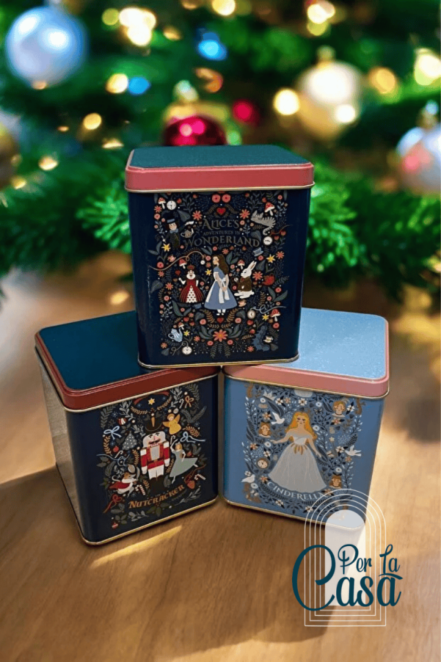 Fairyland Kare Metal Saklama Kabı 3'lü Set 120X120