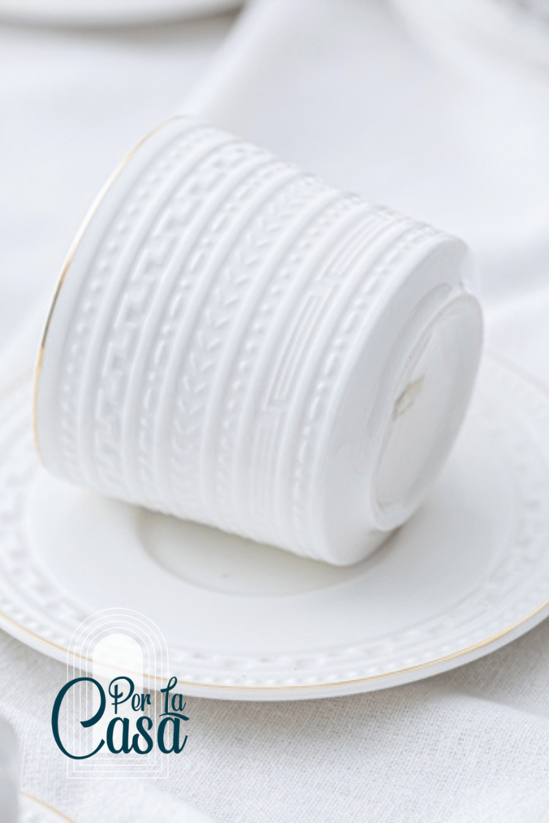 Purple Petals 6'lı Çay Fincan Takımı