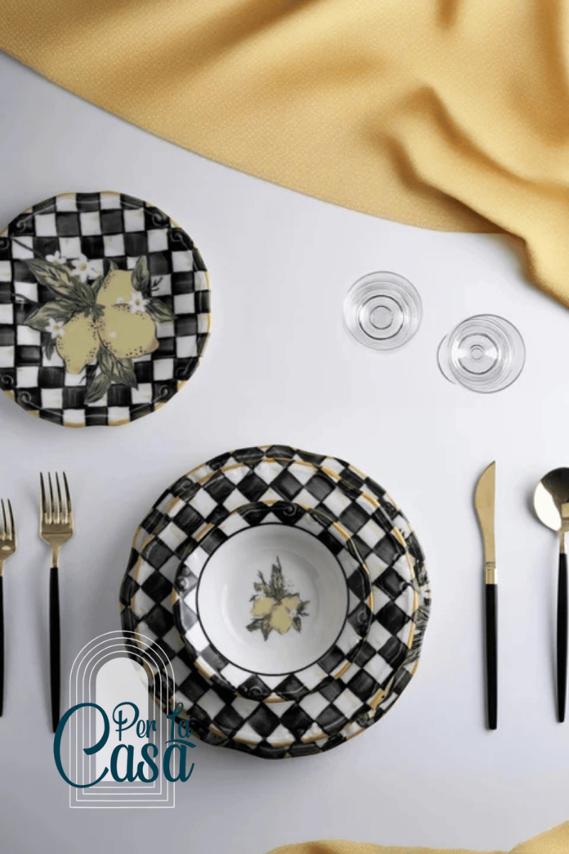 Limoncella 24 Parça Yemek Takımı