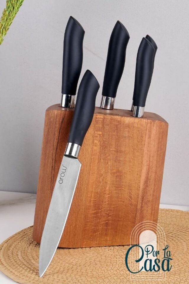 Willy Ahşap Standlı Bıçak Seti