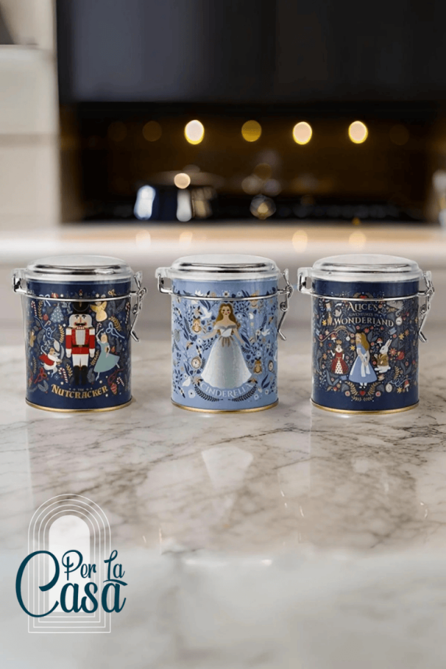 Fairyland Silindir Saklama Kabı Kilitli - 3'lü Set