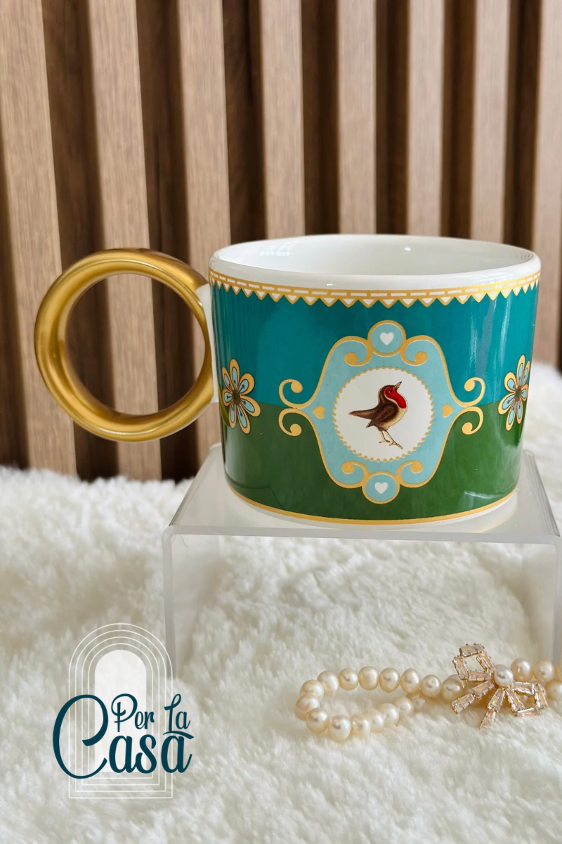 Green Soho Birds Kupa