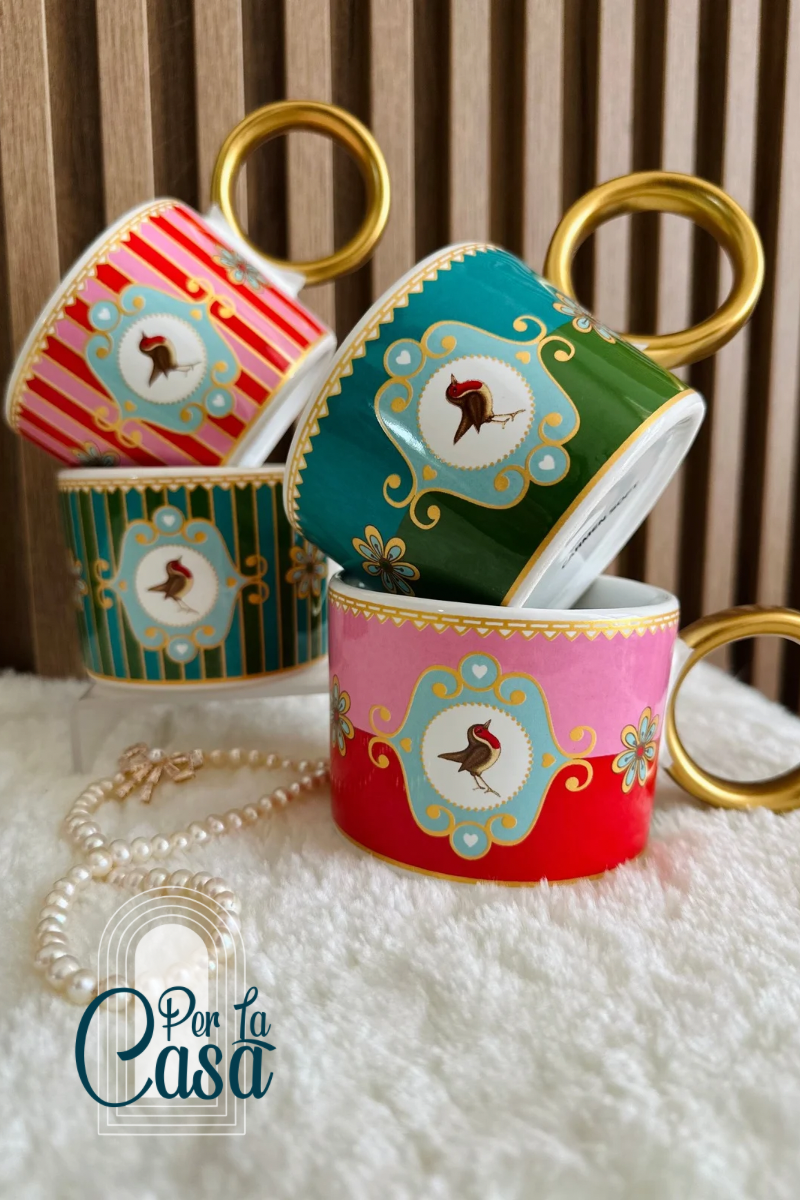 Green Soho Birds Kupa