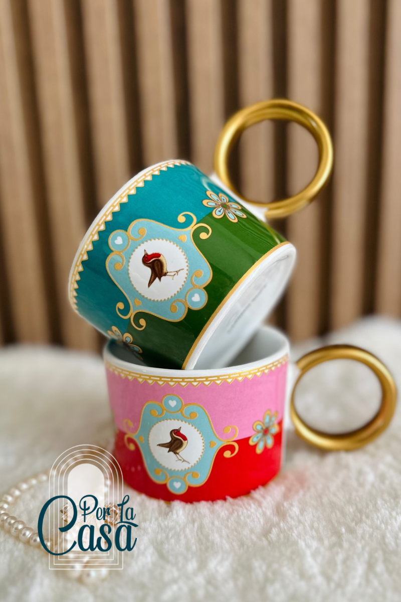 Green Soho Birds Kupa