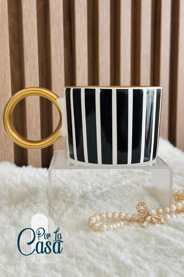 Piano Black Mug Kupa