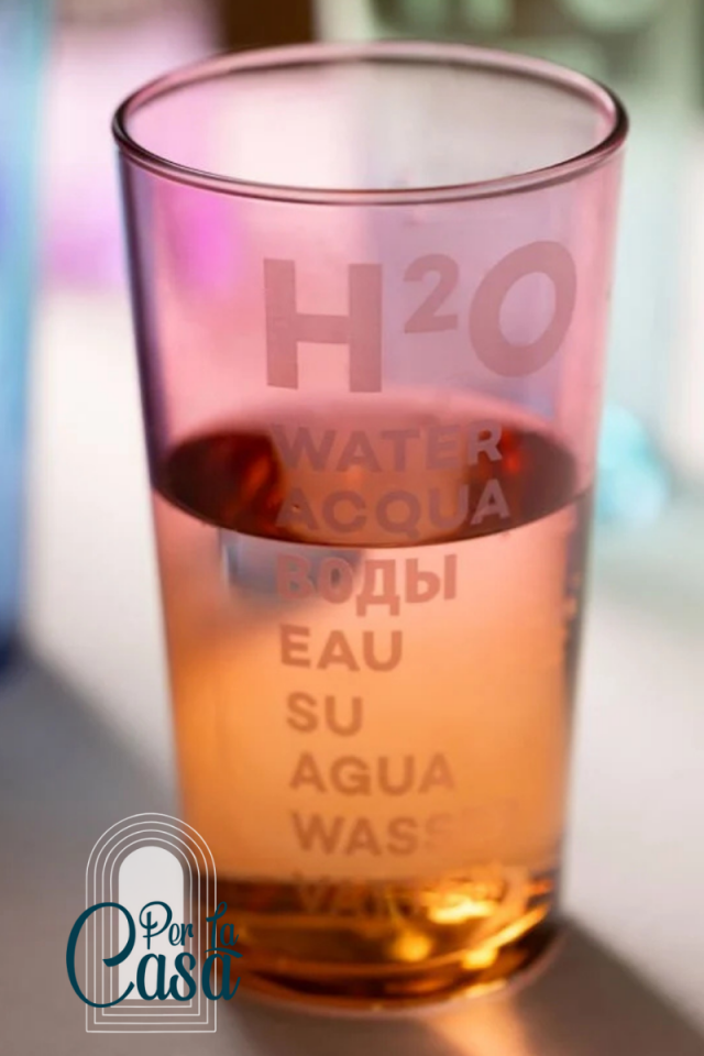 Aqua Meşrubat Bardağı Turuncu 570 cc