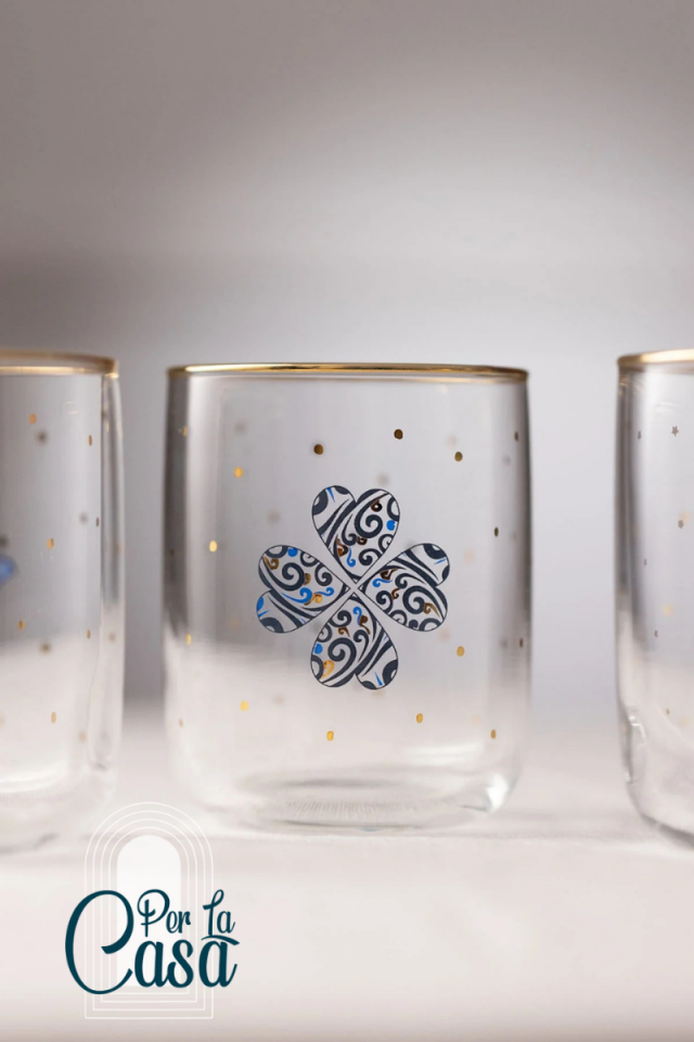 Lucky Charm 4'lü Su Bardağı Seti 280 cc