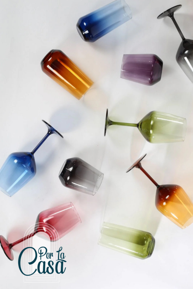 New Iconic 4'lü Su Bardağı Seti Siyah 425 cc