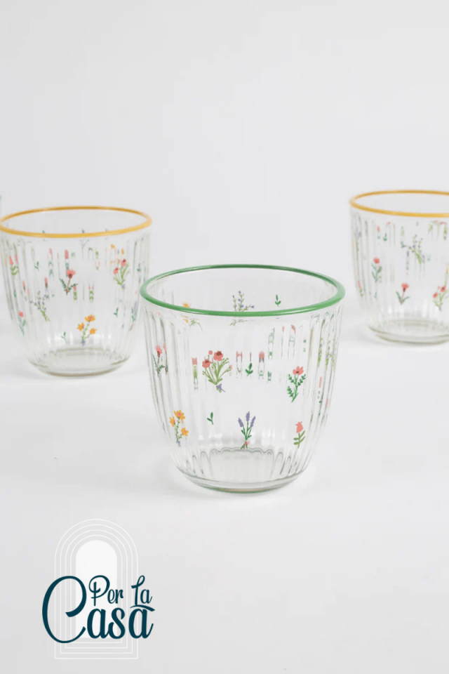 Botanic 4'lü Su Bardak Set