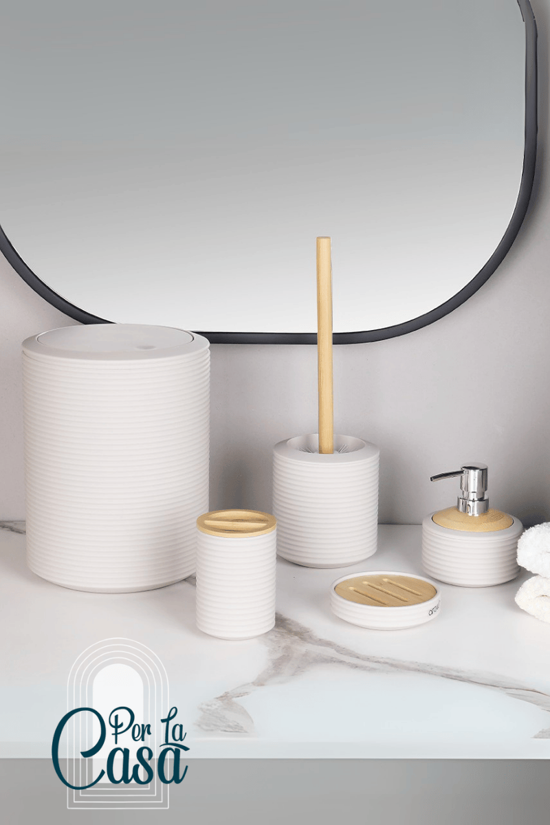 5 Parça Zoey Banyo Seti