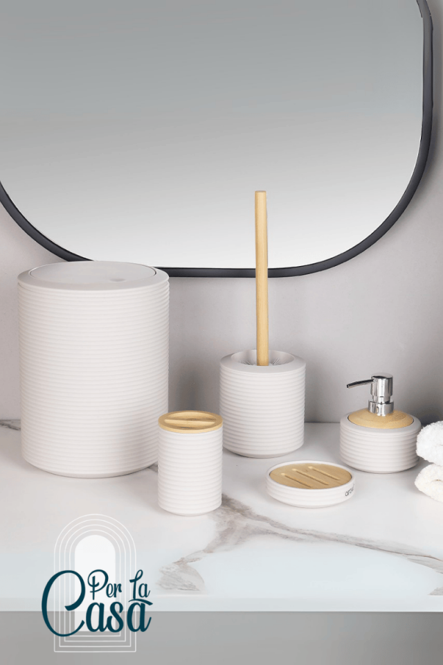 5 Parça Zoey Banyo Seti