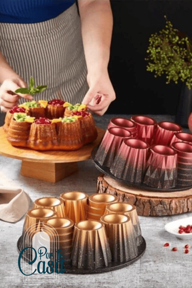 Polo Chef Elissa Döküm Granit Kek Kalıbı Krem