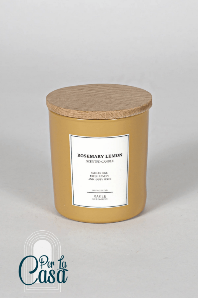 Le Jardin Rosemary Lemon Kokulu Mum Sarı 200 gr