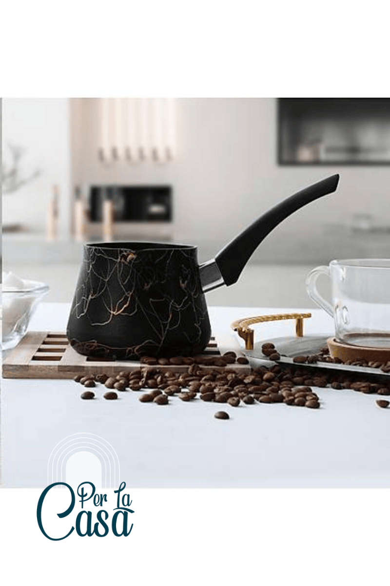 Elegance Granit Cezve & Sütlük No:6