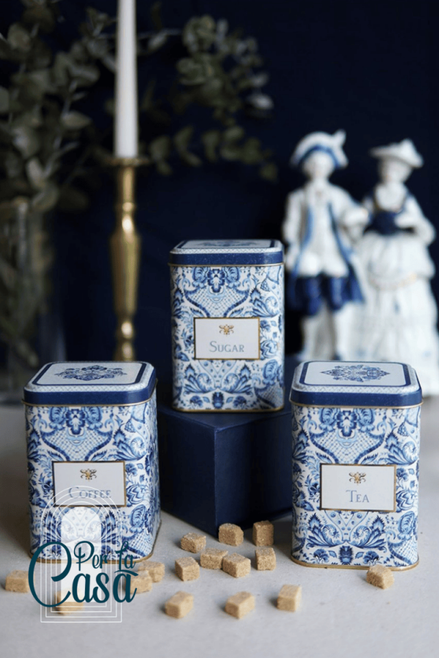Costa Çay Kahve Şeker Saklama Kabı 3’lü Set