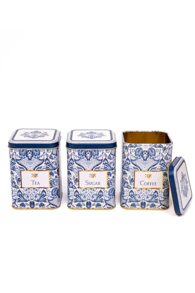 Costa Çay Kahve Şeker Saklama Kabı 3’lü Set