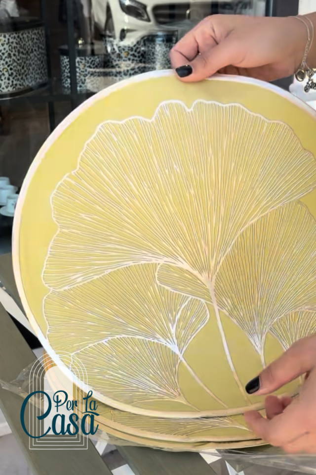 6'lı Amerikan Servis Leaf -  Gold