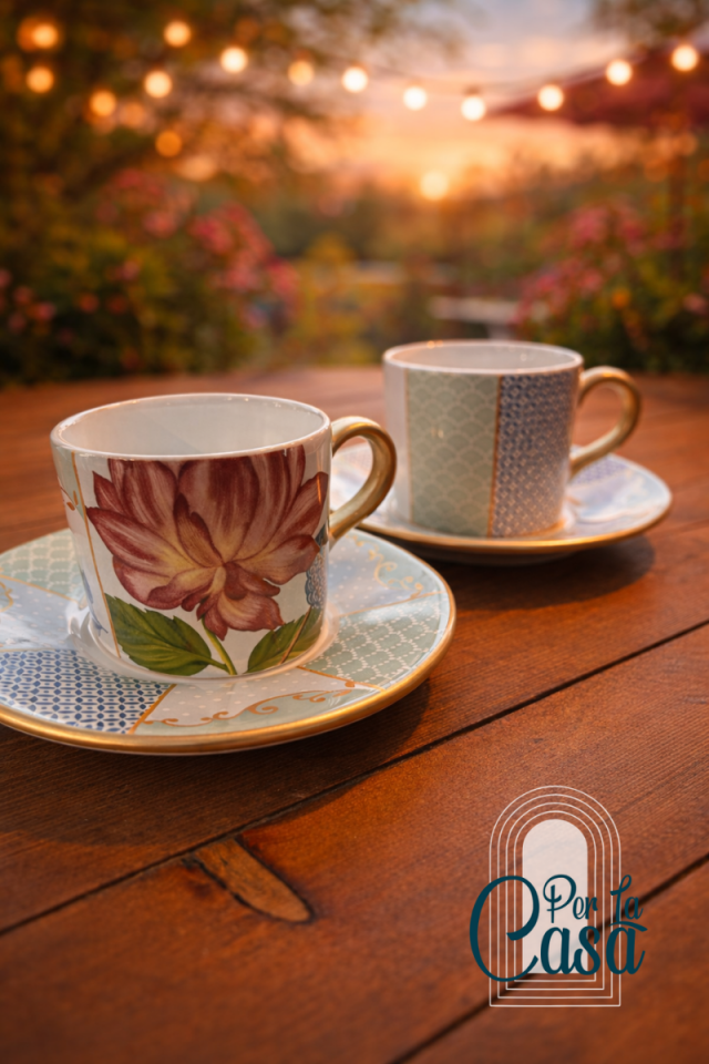 Grand 2 Kişilik Double Kahve Fincanı Seti