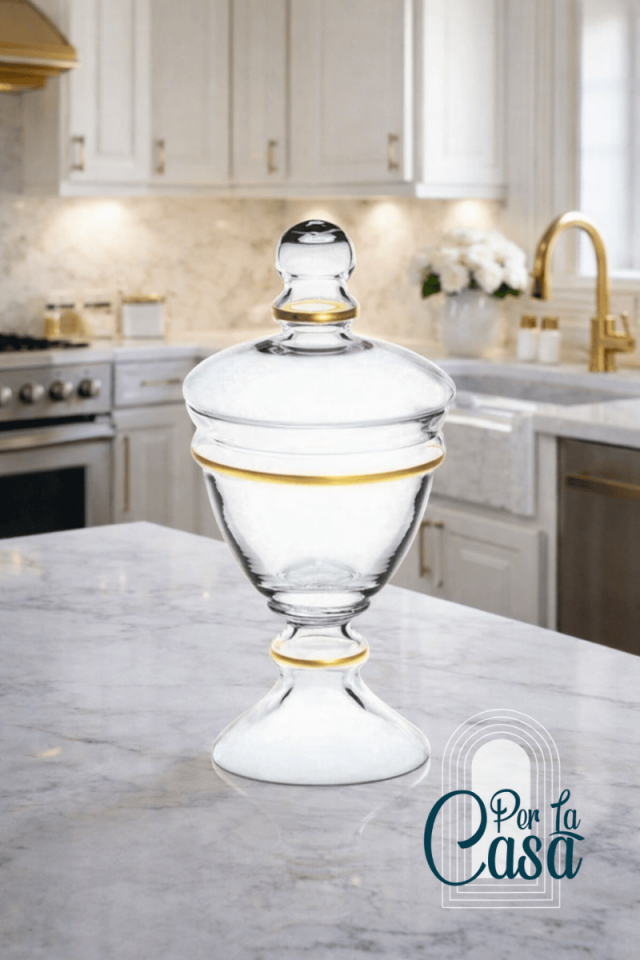 Vera Cam Kapaklı Ayaklı Şekerlik