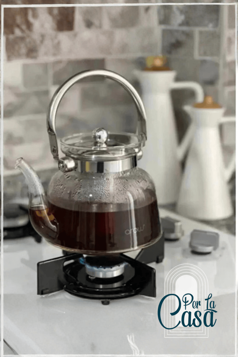 Arow Ateşe Dayanıklı Borosilikat Cam Demlik 600ml