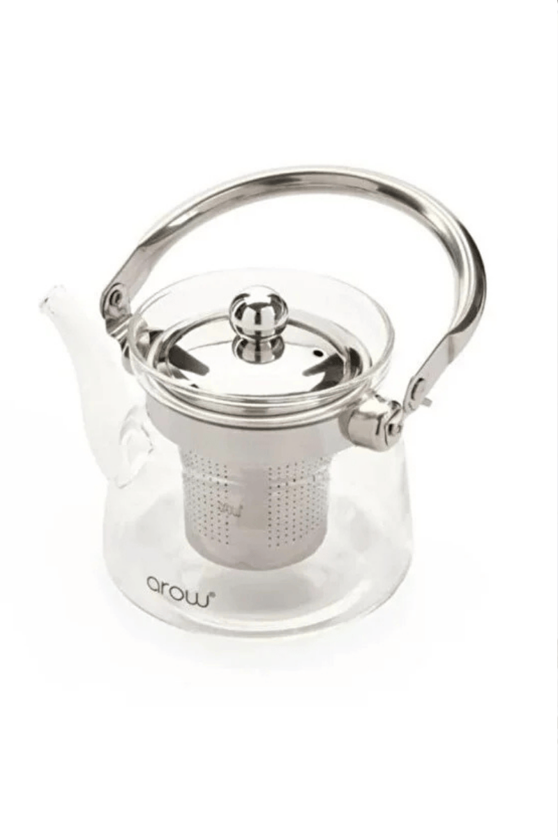 Arow Ateşe Dayanıklı Borosilikat Cam Demlik 600ml