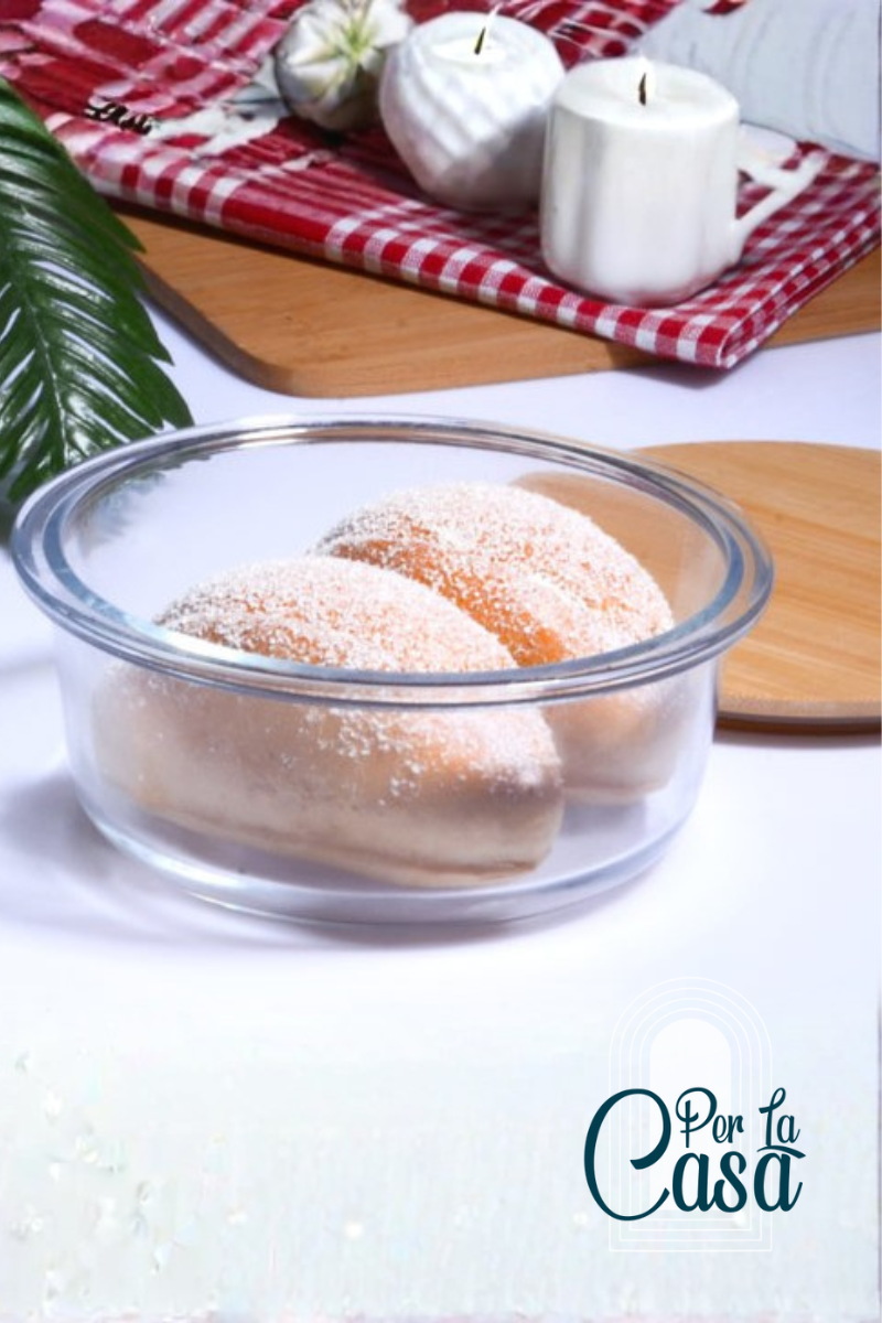 MS Morry 1000 ML Bambu Vakumlu Kapak Yuvarlak BorCam Saklama Kabı