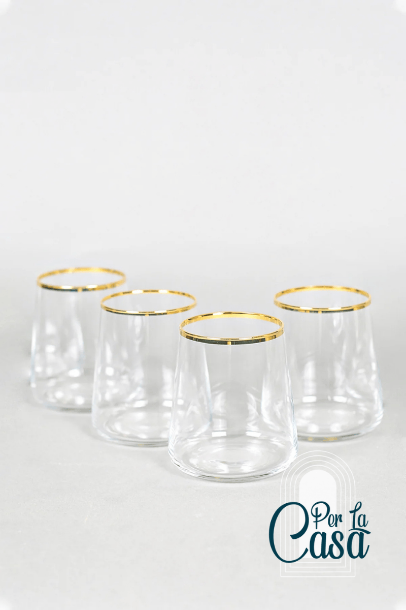 Avantgarde Gold 4'lü Su Bardağı Seti