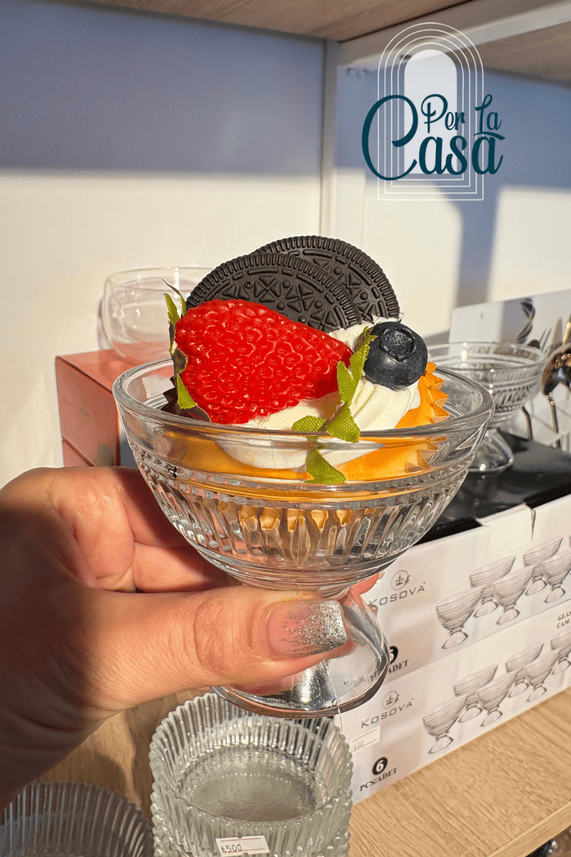 6’lı Ayaklı Cam Kâse Seti