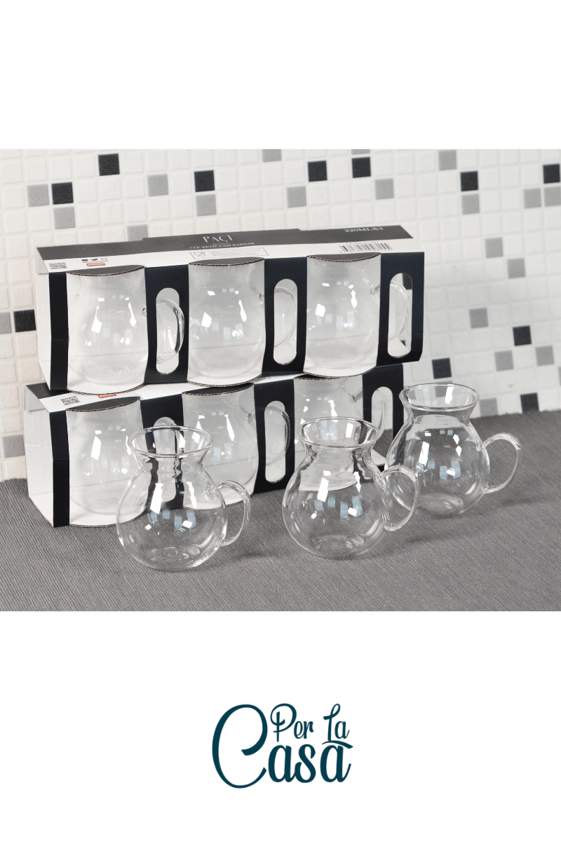 3'lü Keyif Cam Kupa