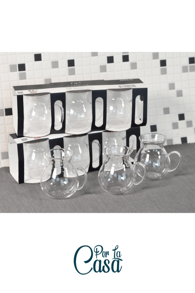 3'lü Keyif Cam Kupa