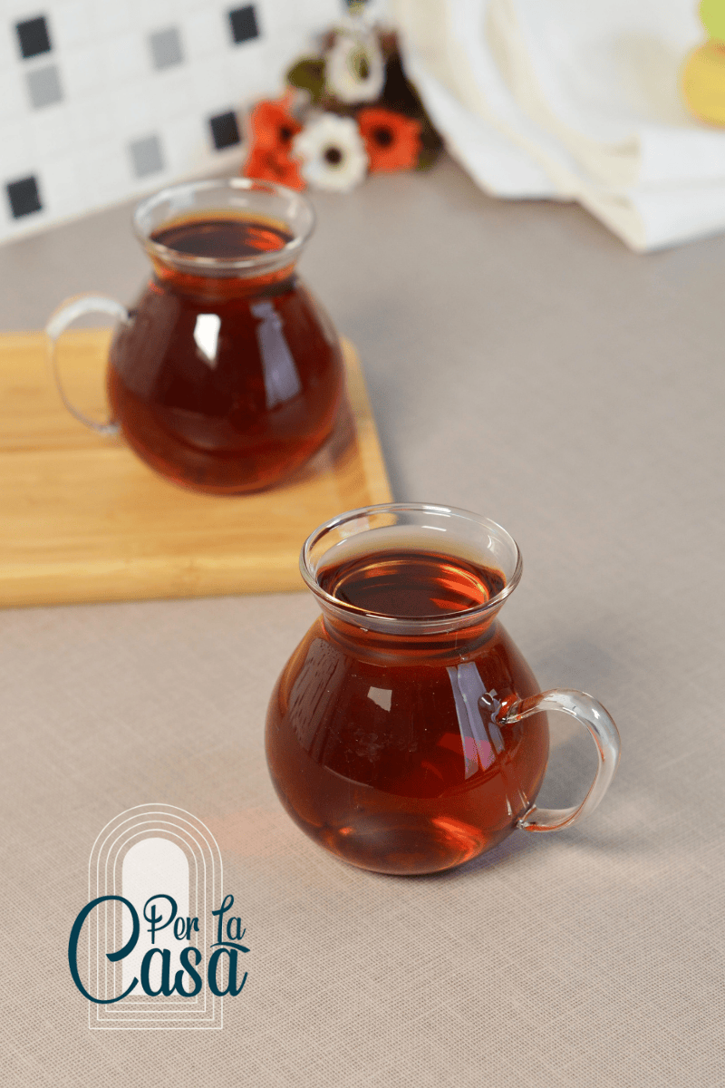 Tombik Cam Çay Kupa