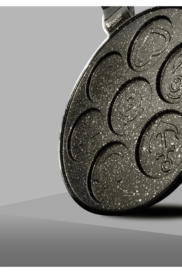 Granit Döküm Emoji Pankek Tava