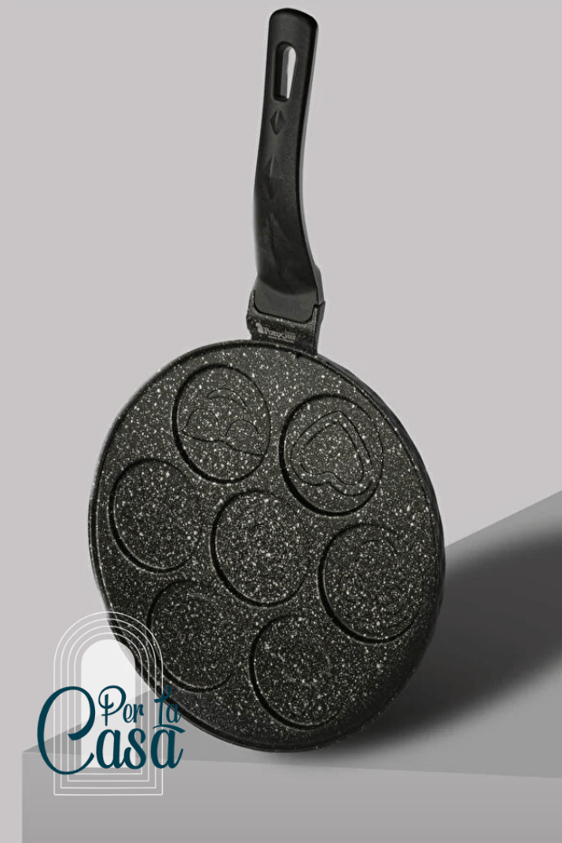 Granit Döküm Emoji Pankek Tava 26 cm