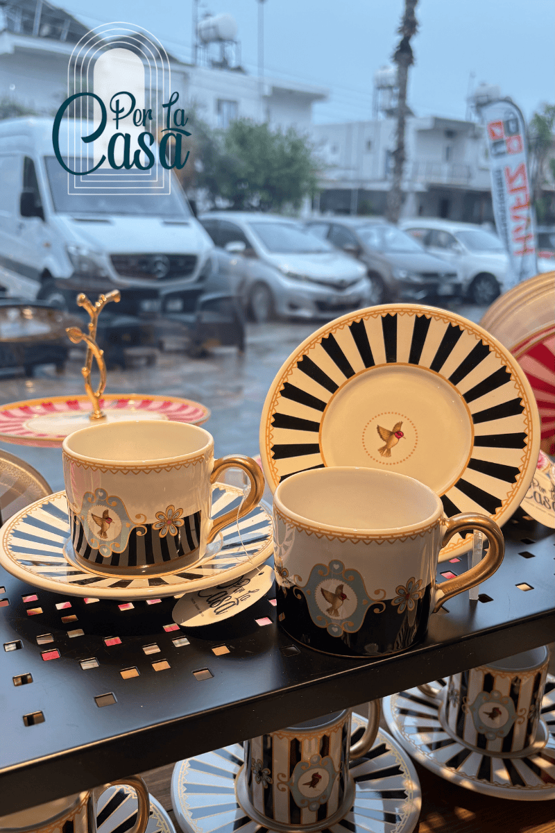 Black Soho 2 Kişilik Double Kahve Fincanı Seti