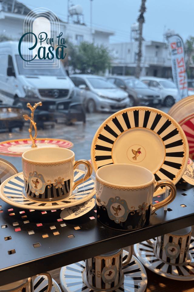 Black Soho 2 Kişilik Double Kahve Fincanı Seti