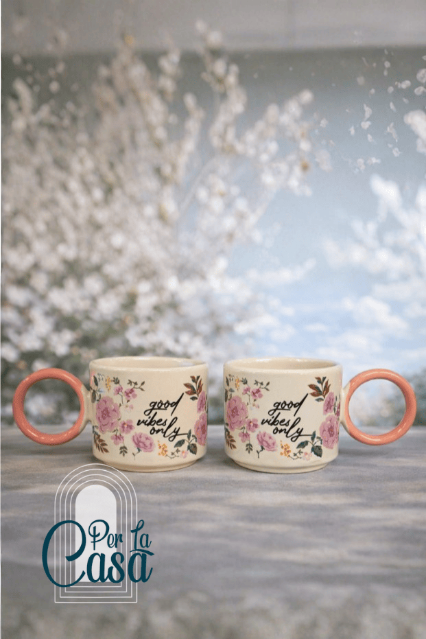 Halka Kulplu 2li Fincan Seti