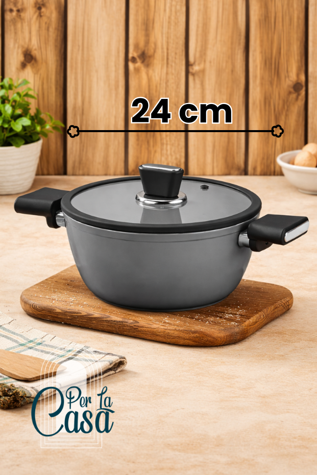 Vista Seramik 24 cm Derin Tencere