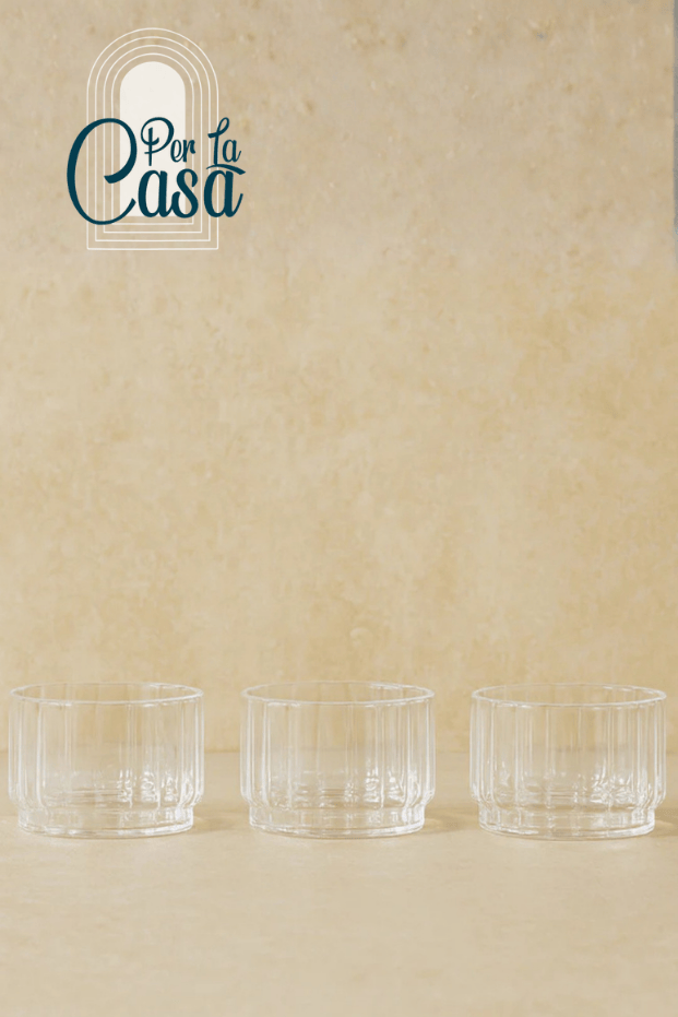 3lü Borosilikat Cam Kase Seti