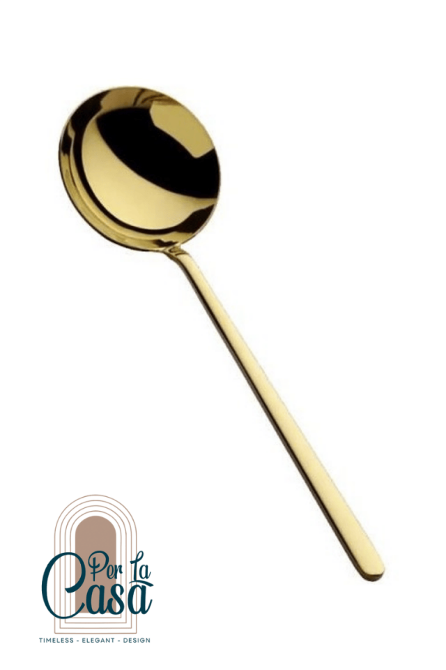 Elara Titanyum Gold Sos Kaşık