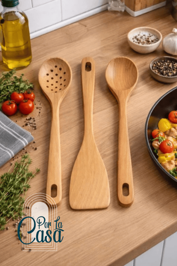 Bambu 3'lü Servis Seti Arow