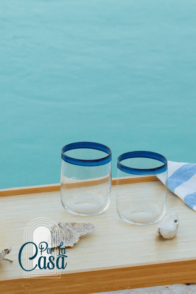 Lacivert Linea 3 Parça Su Seti