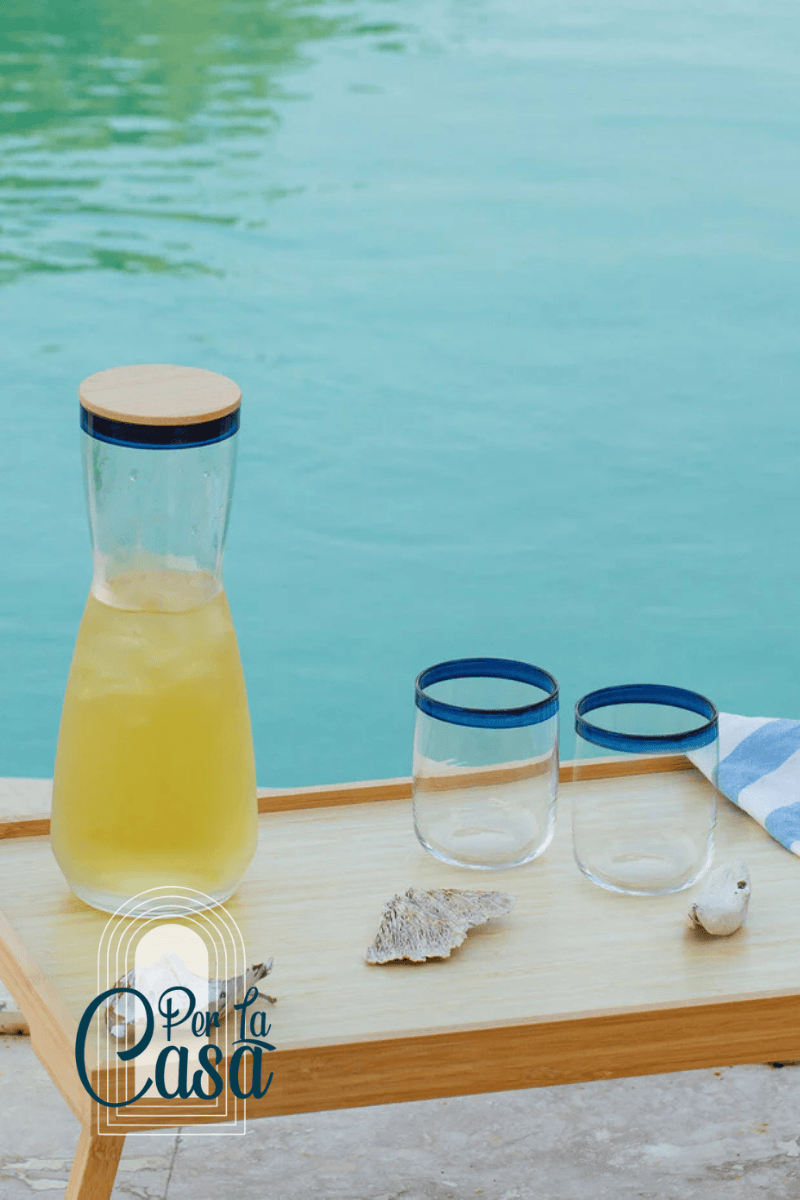 Lacivert Linea 3 Parça Su Seti