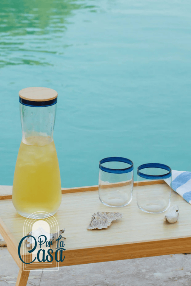 Lacivert Linea 3 Parça Su Seti