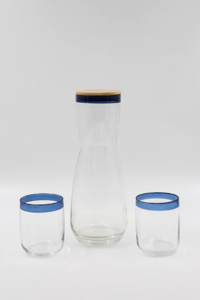 Lacivert Linea 3 Parça Su Seti