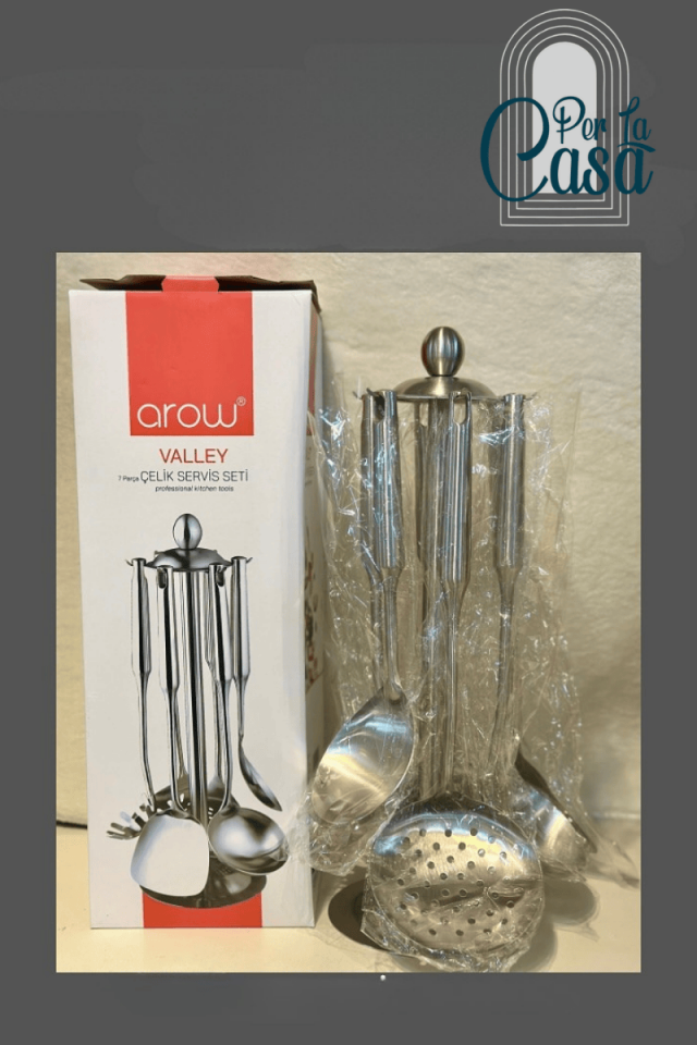 Valley 7 Parça Çelik Kepçe Seti