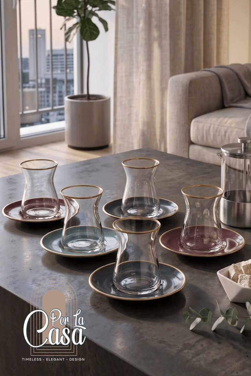 Elegant 12 Parça Çay Seti