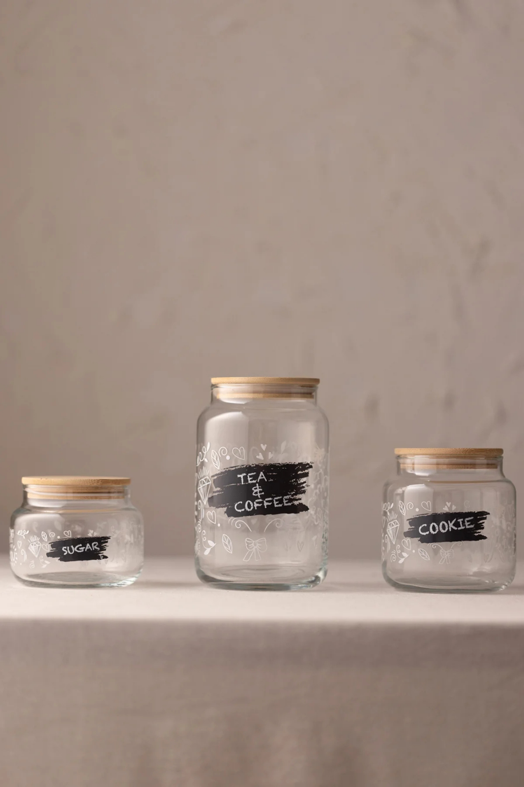 Siena 3lü Kavanoz Seti