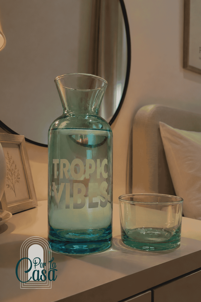 Tropic Vibes Bardaklı Sürahi Seti